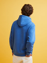 Celio Blauer Herren-Kapuzenpullover Celio Fecago