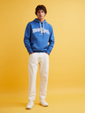 Celio Blauer Herren-Kapuzenpullover Celio Fecago