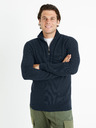 Celio Dunkelblauer Herrenpullover Celio Celim