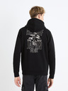 Celio Schwarzer Herren-Kapuzenpullover Celio Fejabowl