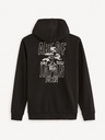 Celio Schwarzer Herren-Kapuzenpullover Celio Fejabowl