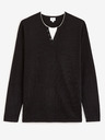Celio Schwarzer Herrenpullover Celio Felano