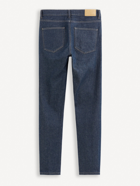 Celio Dunkelblaue Slim Fit Herrenjeans Celio Fotaper