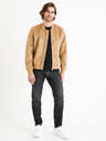 Celio Beige Herren-Wildlederjacke Celio Fudain2