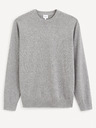 Celio Hellgrauer Herren-Basic-Pullover Celio Decotonv