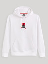 Celio Weißer Herren-Kapuzenpullover Celio Muhammad Ali