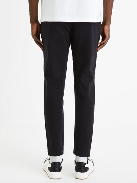 Celio Schwarze Herren-Cropped-Hose Celio Fodamso