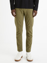 Celio Khakifarbene Herren-Cropped-Hose Celio Fodamso
