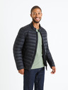 Celio Schwarze leichte Herren-Steppjacke Celio Fublack