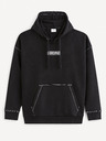 Celio Schwarzer Herren-Kapuzenpullover Celio Festitcho