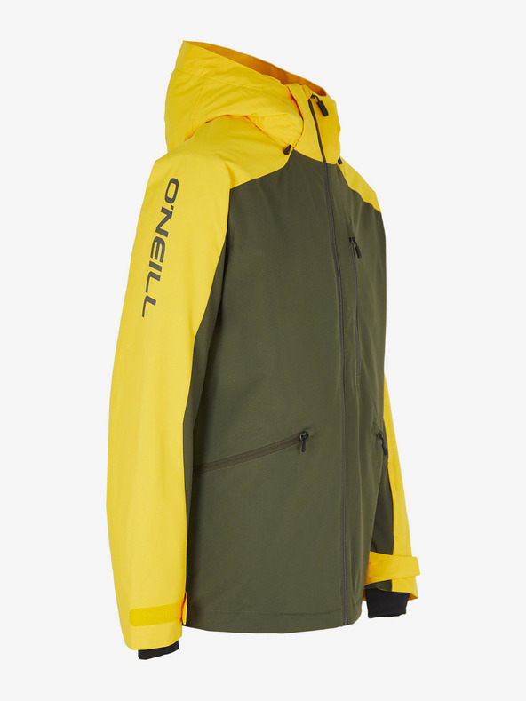 O'Neill Khakifarbene O'Neill Diabase Ski-/Snowboardjacke für Herren