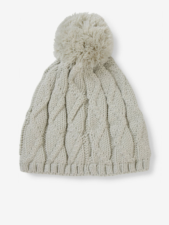 O'Neill O'Neill Nora beige Damen Wintermütze mit Bommel