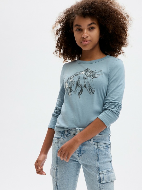 GAP Kinder T-Shirt mit Aufdruck GAP