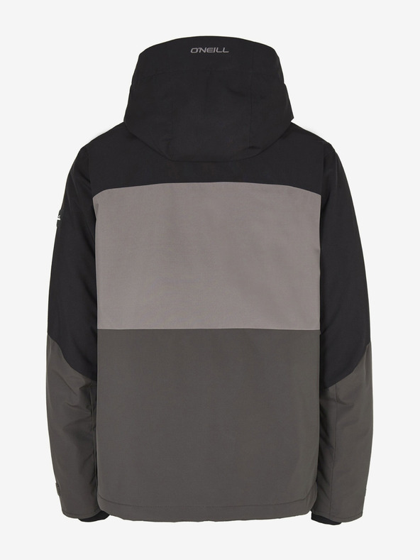 O'Neill Schwarz/graue O'Neill Carbonite Ski-/Snowboardjacke für Herren