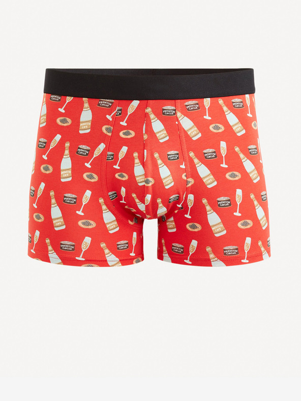 Celio Set aus Boxershorts und Socken in Rot und Blau von Celio