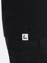 Ombre Clothing Braun-schwarzes Herren-Button-Down-Hemd Ombre Clothing