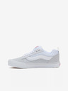 Vans Hellgraue Turnschuhe mit Lederdetails VANS Knu Skool