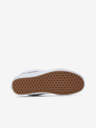 Vans Hellgraue Turnschuhe mit Lederdetails VANS Knu Skool