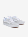 Vans Hellgraue Turnschuhe mit Lederdetails VANS Knu Skool