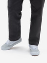 Vans Hellgraue Turnschuhe mit Lederdetails VANS Knu Skool