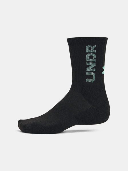 Under Armour UA 3-Maker Mid-Crew Socken 3 Paar