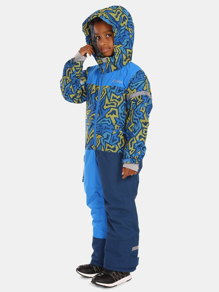 Kilpi Blauer gemusterter Winter-Skianzug für Jungen Kilpi Pontino
