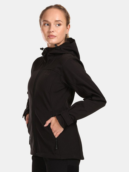 Kilpi Schwarze Damen-Softshell-Jacke Kilpi Rawia