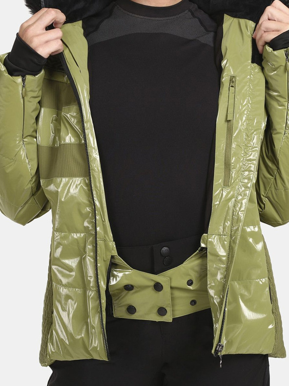 Kilpi Khakifarbene Damen-Skijacke Kilpi Dalila