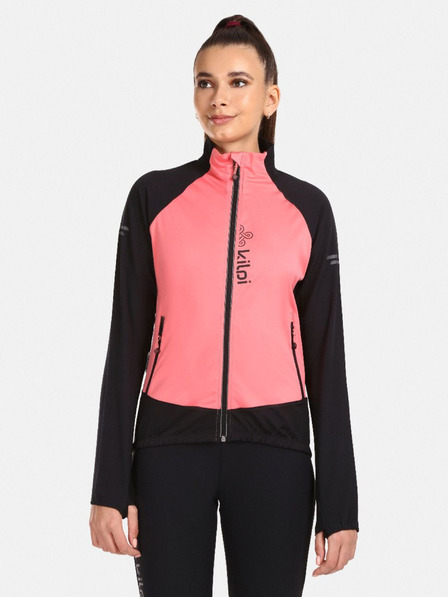Kilpi Schwarz-rosa Damen-Sportjacke Kilpi Nordim