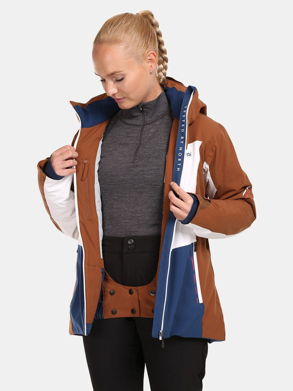Kilpi Braune Winterjacke für Damen Kilpi Valera-W