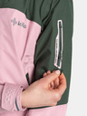 Kilpi Grüne und pinke wasserdichte Damenjacke Kilpi Mamba
