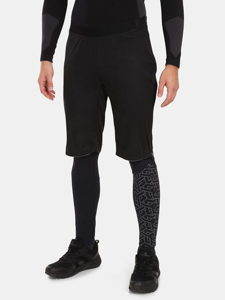 Kilpi Schwarze Herren-Softshell-Shorts Kilpi Aldine