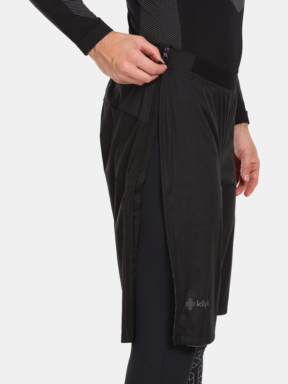 Kilpi Schwarze Herren-Softshell-Shorts Kilpi Aldine