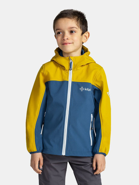 Kilpi Gelbe und blaue Softshell-Jacke für Jungen Kilpi Ravio