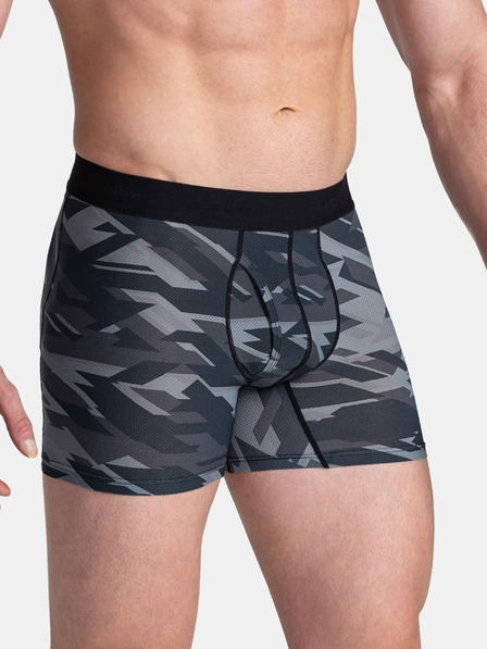 Kilpi Zweier-Set Herren-Funktionsboxershorts in Dunkelgrau Kilpi Nett