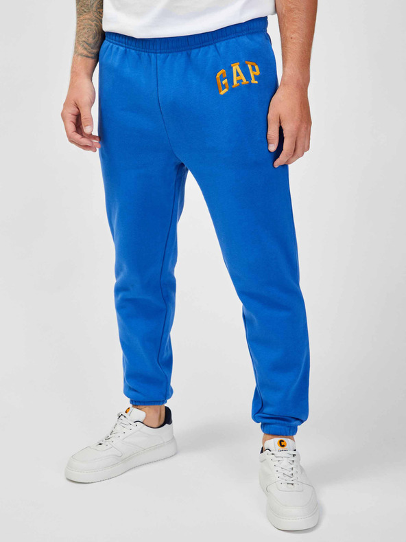 GAP Sweatpants mit Fleece und Logo GAP