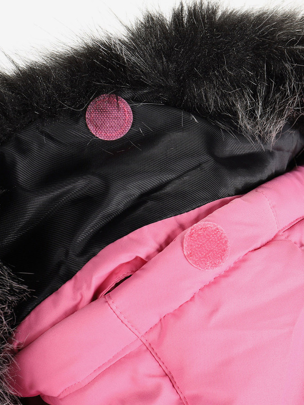 ALPINE PRO Rosa Mädchenjacke mit PTX Alpine Pro Werdo-Membran