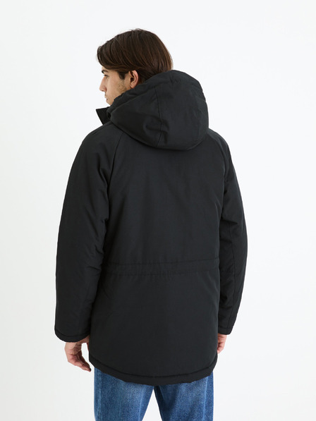 Celio Schwarze Herren Winterjacke Celio Fubern