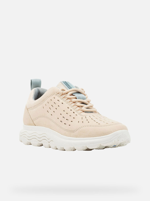 Geox Beige Damen-Sneaker Geox Spherica