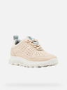 Geox Beige Damen-Sneaker Geox Spherica