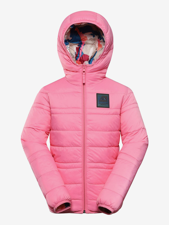 ALPINE PRO Kinder-Wendejacke hi-therm ALPINE PRO DOUWO rosa