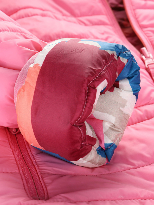 ALPINE PRO Kinder-Wendejacke hi-therm ALPINE PRO DOUWO rosa