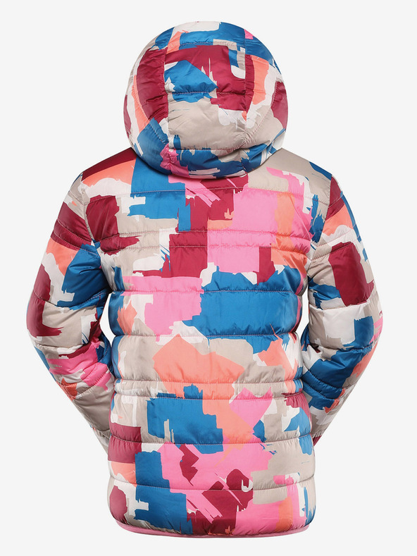 ALPINE PRO Kinder-Wendejacke hi-therm ALPINE PRO DOUWO rosa