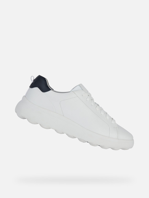 Geox Weiße Herren Freizeitschuhe Geox Spherica Ec4.1