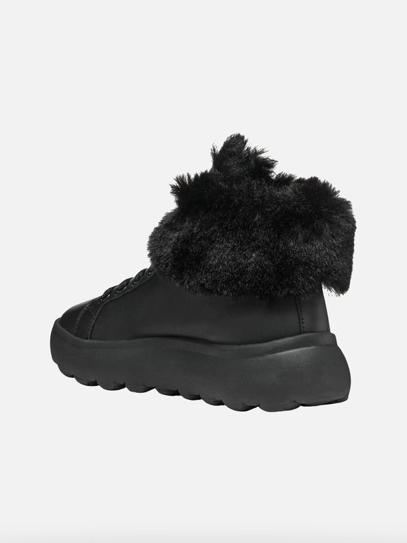 Geox Schwarz Damen Geox Spherica Ec4.1 Turnschuhe