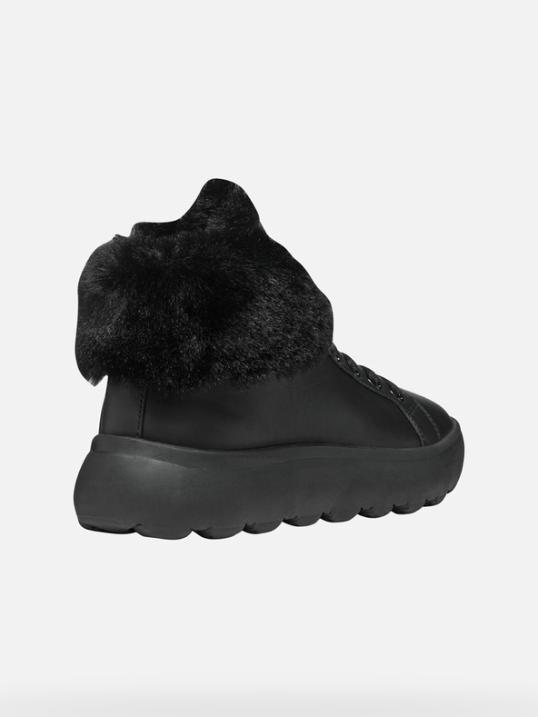 Geox Schwarz Damen Geox Spherica Ec4.1 Turnschuhe