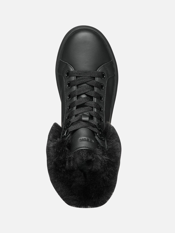 Geox Schwarz Damen Geox Spherica Ec4.1 Turnschuhe