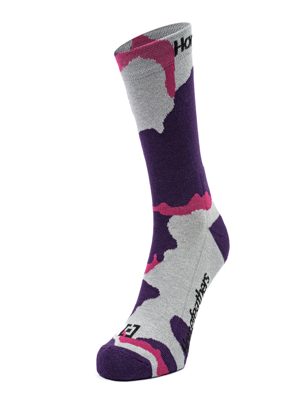 Horsefeathers Tarnsocken - grape Größe 5 - 7 HORSEFEATHERS