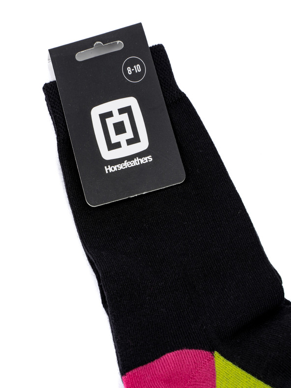 Horsefeathers Dea Crew Socken - schwarz Größe 5 - 7 HORSEFEATHERS
