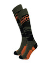 Horsefeathers Snowboard Socken Enver - burnt olive Größe 11 - 13 HORSEFEATHERS